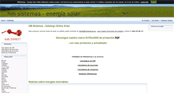Desktop Screenshot of hmsistemas.es