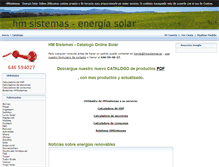 Tablet Screenshot of hmsistemas.es